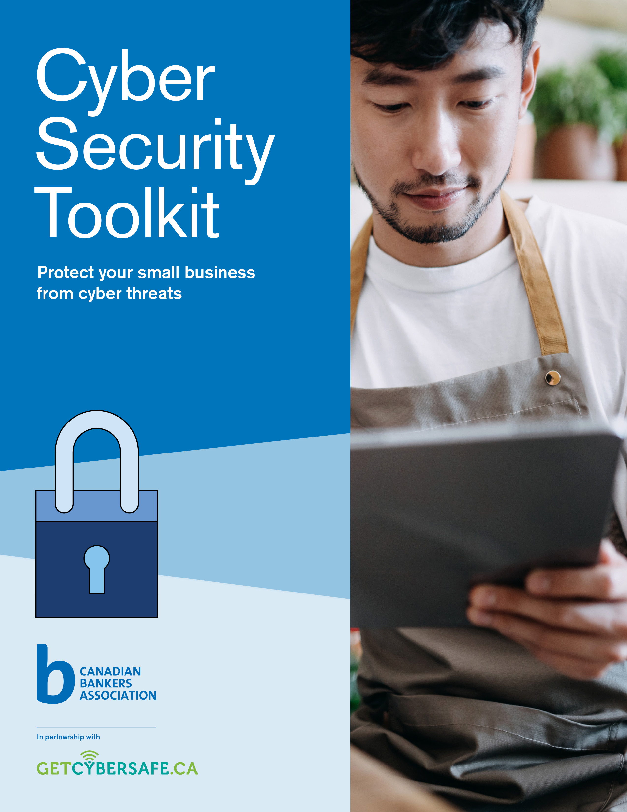 cover of the Small Business Cyber Security Toolkit document