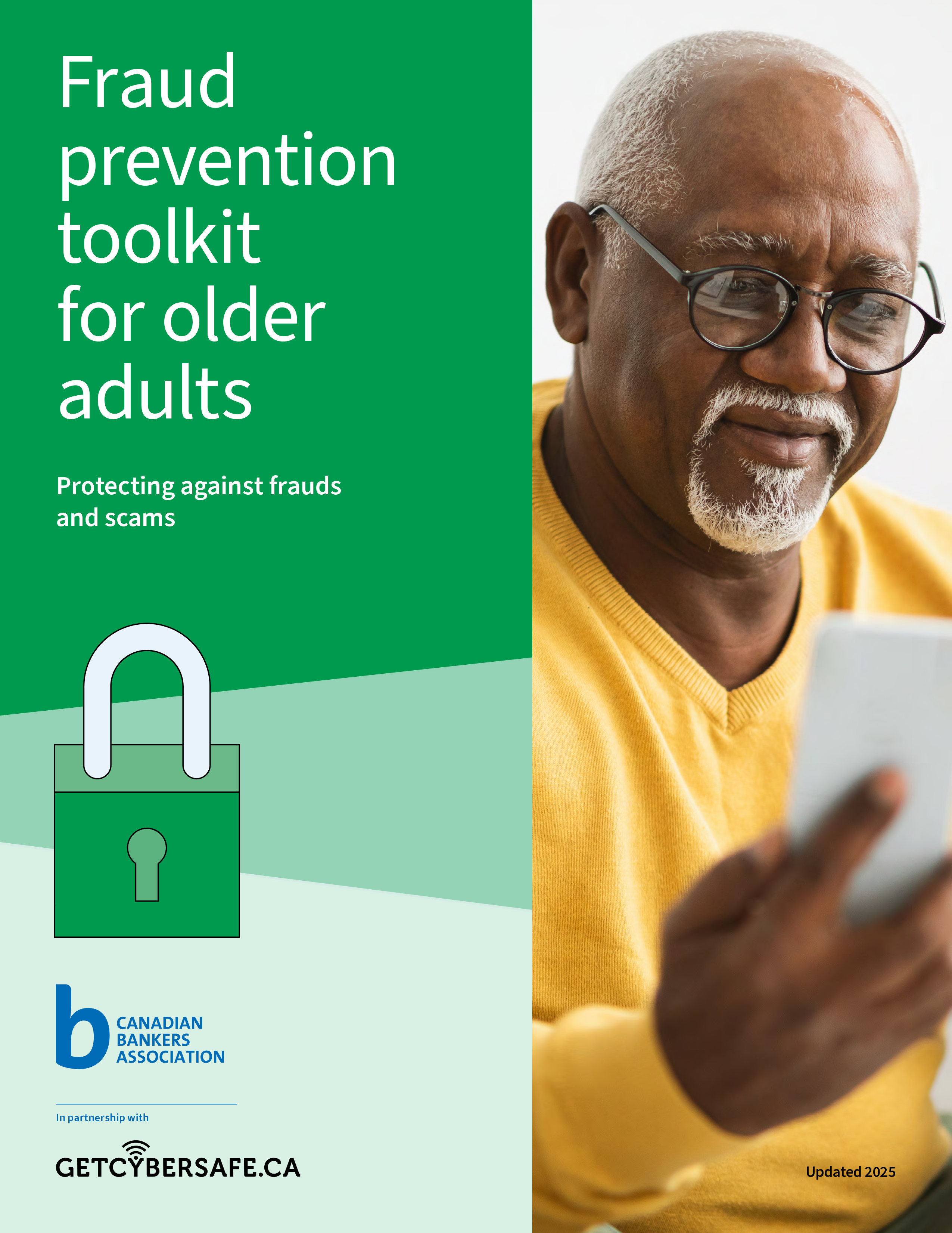 cover of the Fraud Prevention Toolkit for Older Adults document